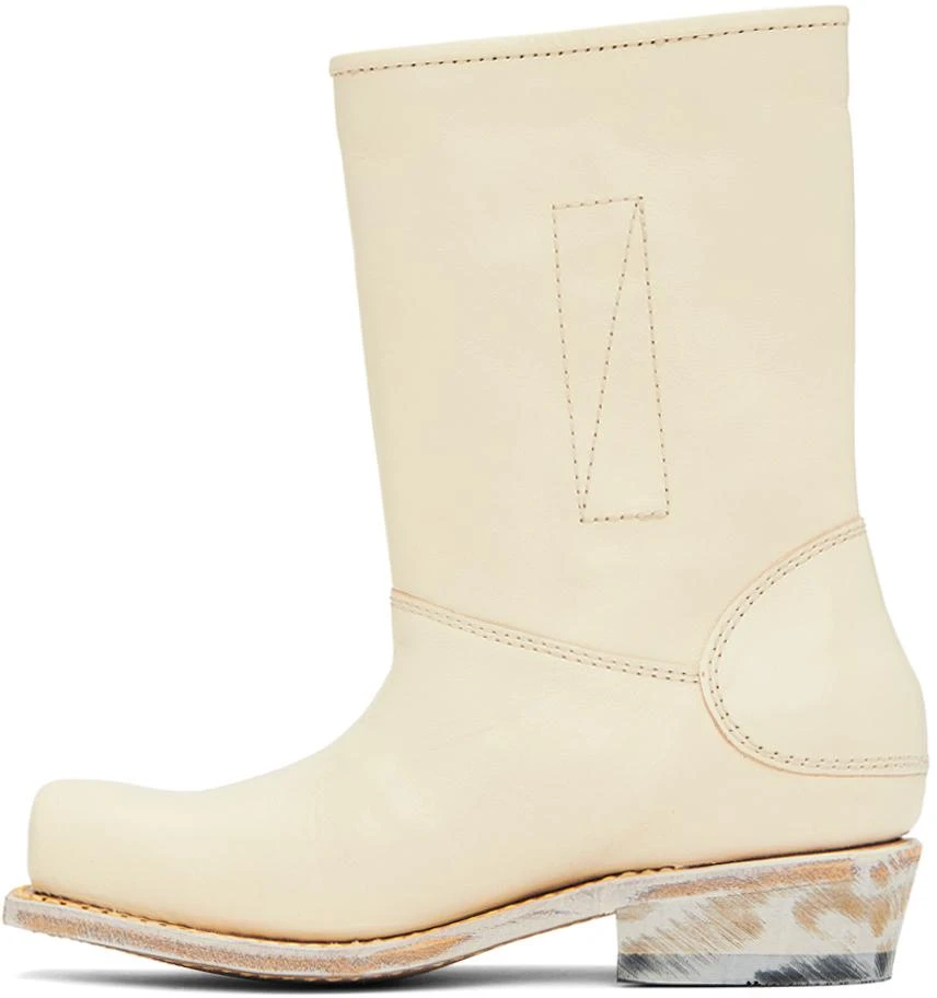 Our Legacy Off-White Gear Chelsea Boots 3