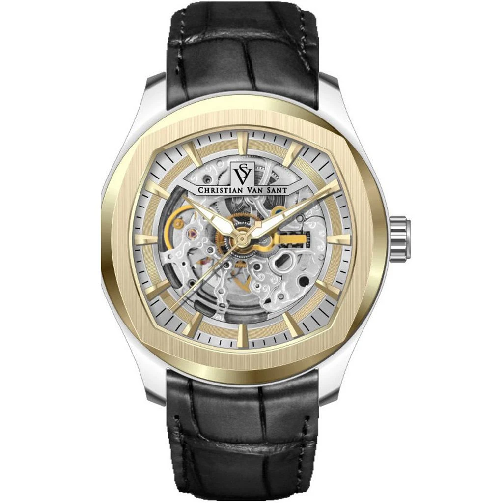 Christian Van Sant Men's Romeo Gold Dial Watch 1