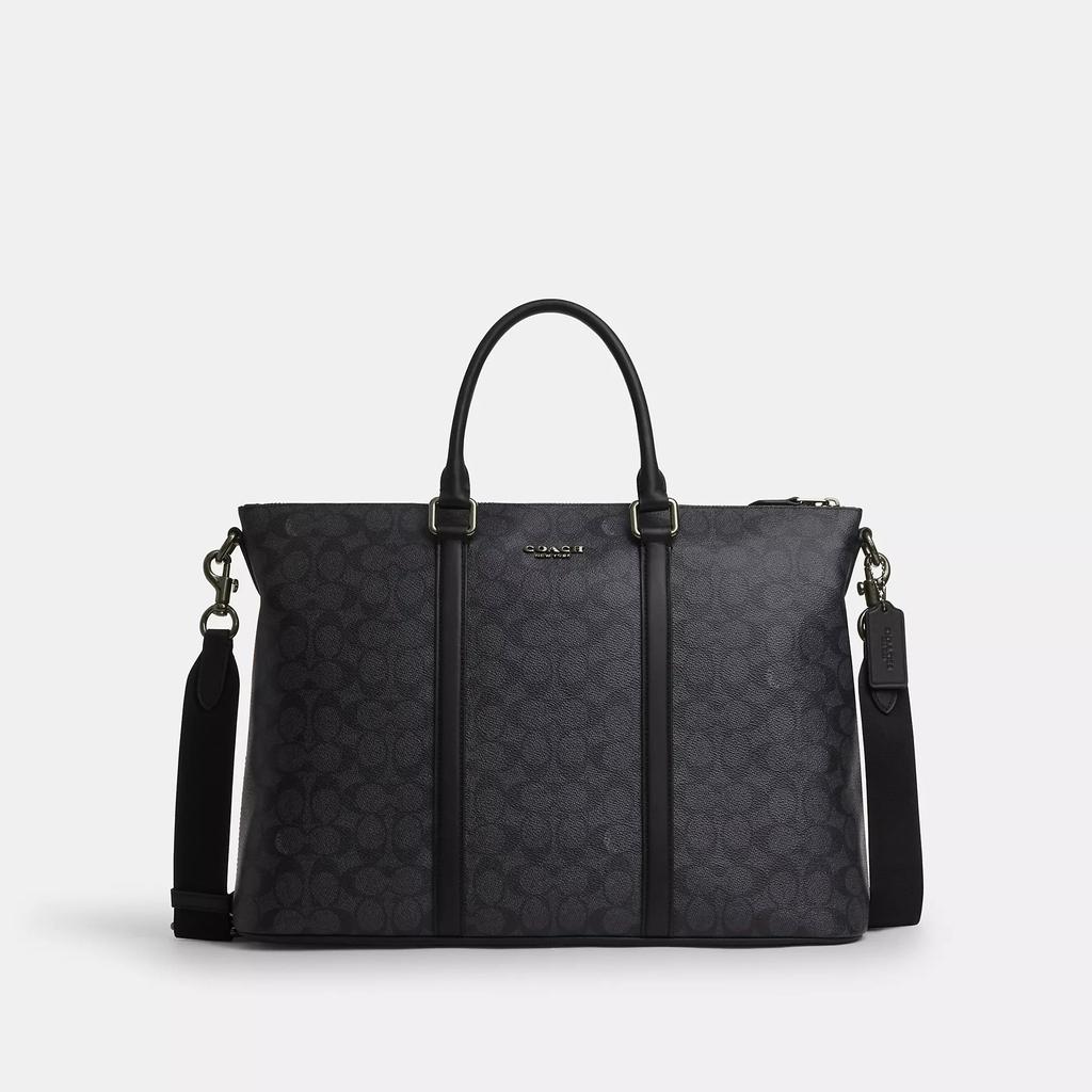 Coach Sullivan Portfolio Brief - Luggage - Free Shipping