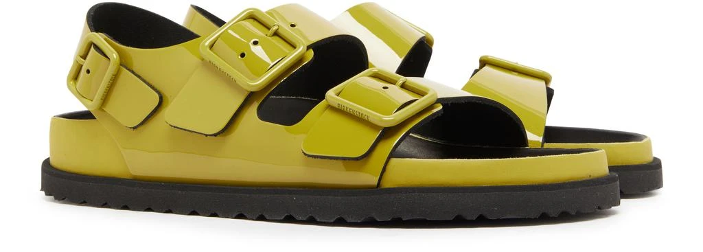 Birkenstock Milano shiny patent leather sandals 3