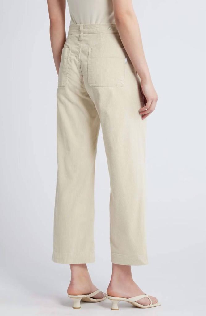 AG Jeans Ag Jeans - Saige Wide Leg Crop Corduroy Jean