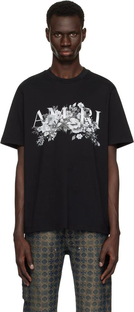 AMIRI Black 'Amiri' Garden T-shirt 1