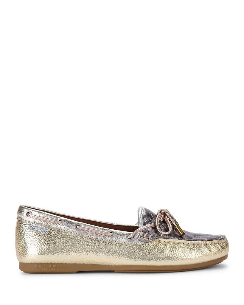 Kurt Geiger Women's Eagle Hardware Boat Moccasins 1