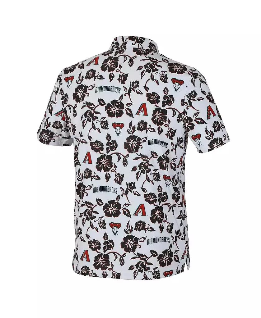 Reyn Spooner Men's White Arizona Diamondbacks Pua Performance Polo Shirt 3