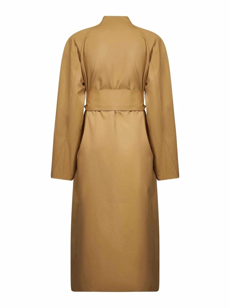 Khaite Khaite Long Sleeved Belted Coat 2