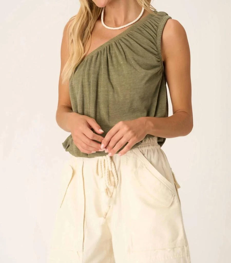 Project Social T Project Social T - Dolce One Shoulder Tank Top 2