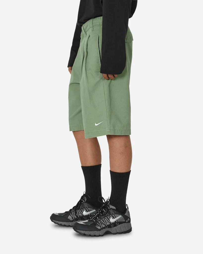 Nike Pleated Chino Shorts Oil Green 2