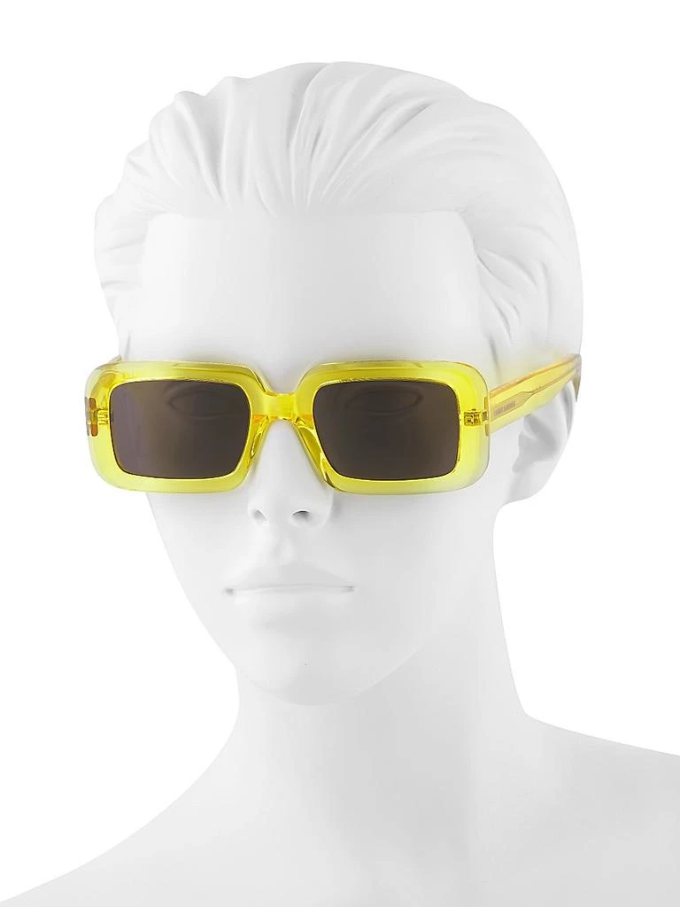 Yves Saint Laurent Sunrise 52MM Rectangle Sunglasses 4