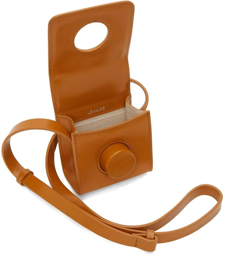 LEMAIRE Tan Mini Camera Bag 5