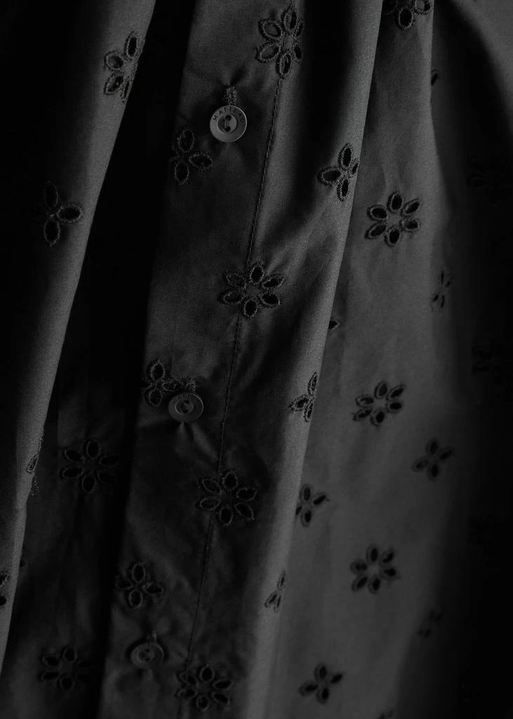 Matteau Broderie Anglaise cotton mini shirt dress 5