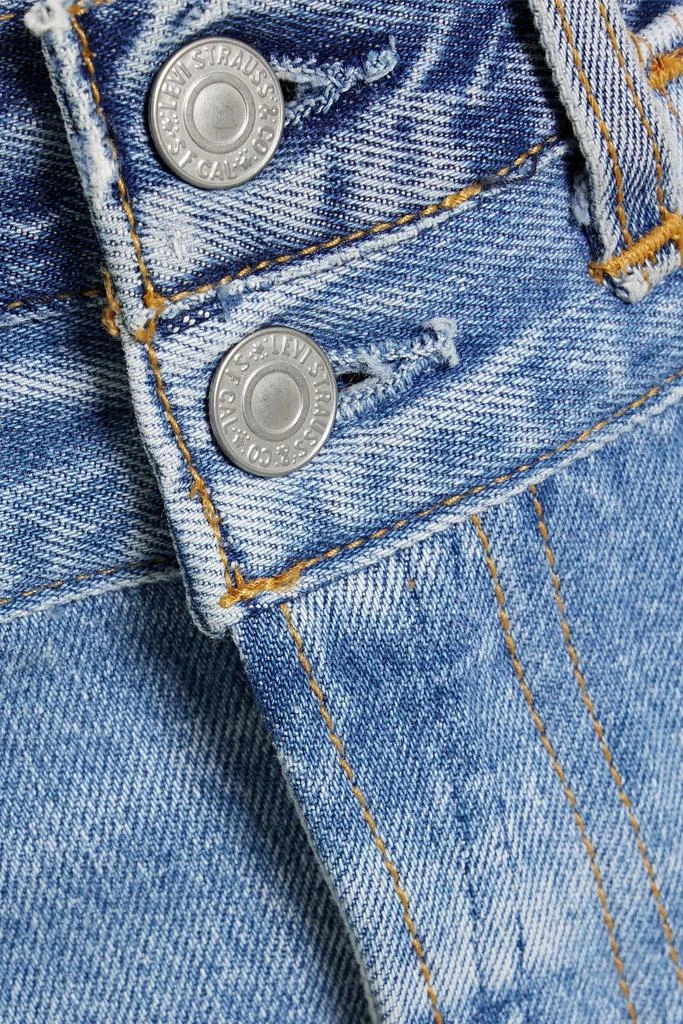 RE/DONE WITH LEVI'S Denim mini skirt 4