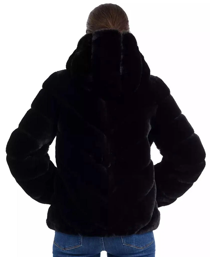 Michael Kors Women's Hooded Faux-Fur Coat 2