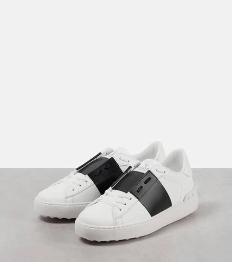 Valentino Valentino Garavani Open leather sneakers 5