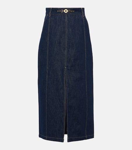 ★送関込み★Patou Denim skirt Patou | A-line mini skirt in organic denim