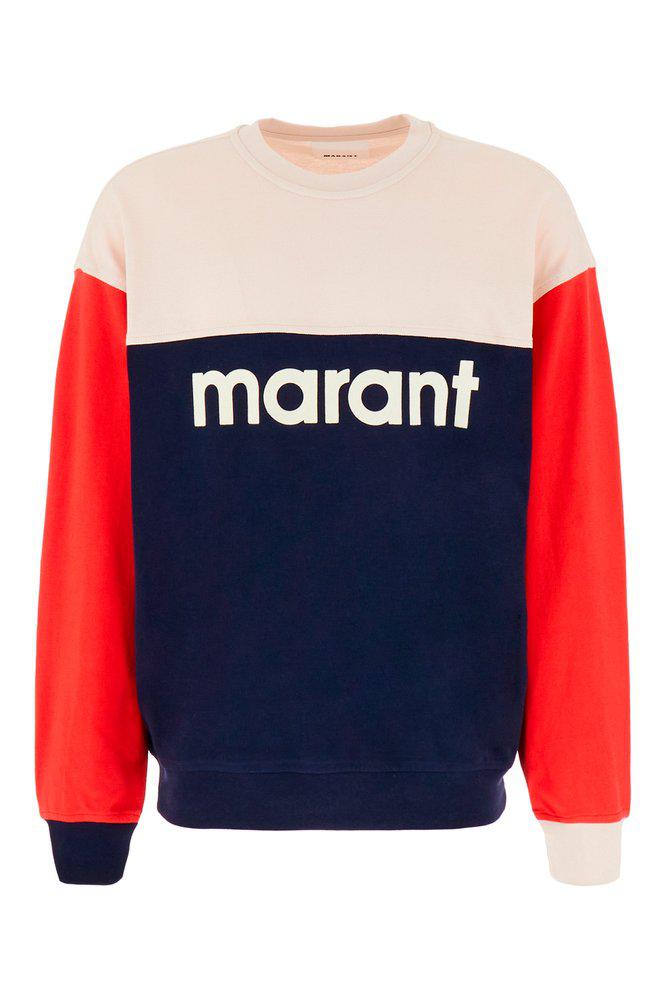 Isabel Marant Isabel Marant Aftone Crewneck Long-Sleeved Sweatshirt