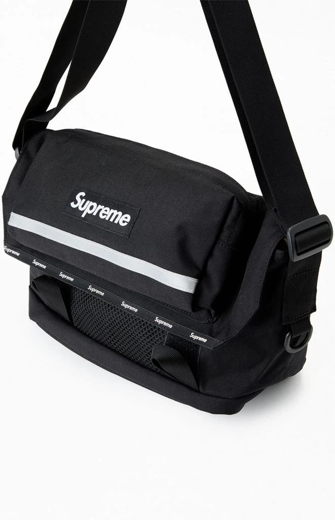 Supreme Black Messenger Bag 3