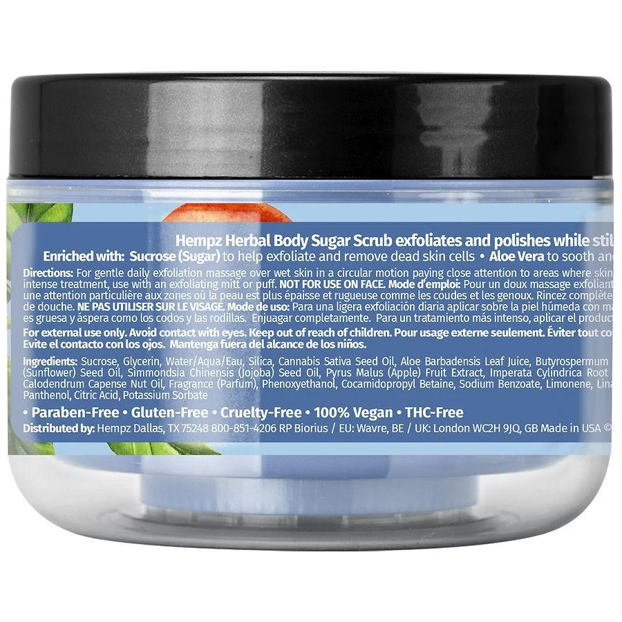 Hempz Triple Moisture Body Scrub Fresh Citrus 2