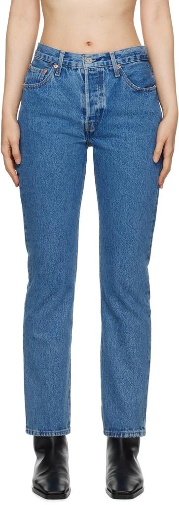 Levi's Indigo 501 Original Fit Jeans 1