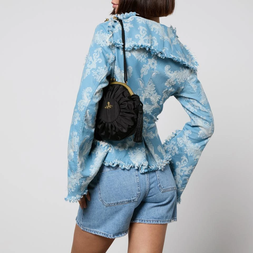 Vivienne Westwood Vivienne Westwood Rosie Circle Frame Cotton-Twill Bag 2