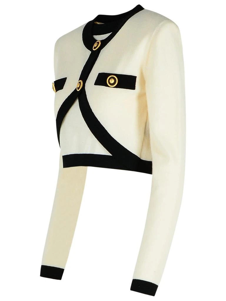 Balmain Balmain Faux Cardigan Design Knit Jumper 3