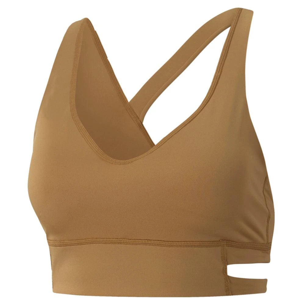 Puma Mid Impact Fashion Luxe Sports Bra 1