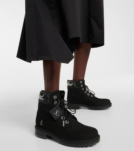 Jimmy Choo x Timberland embellished Swarovski boots 4
