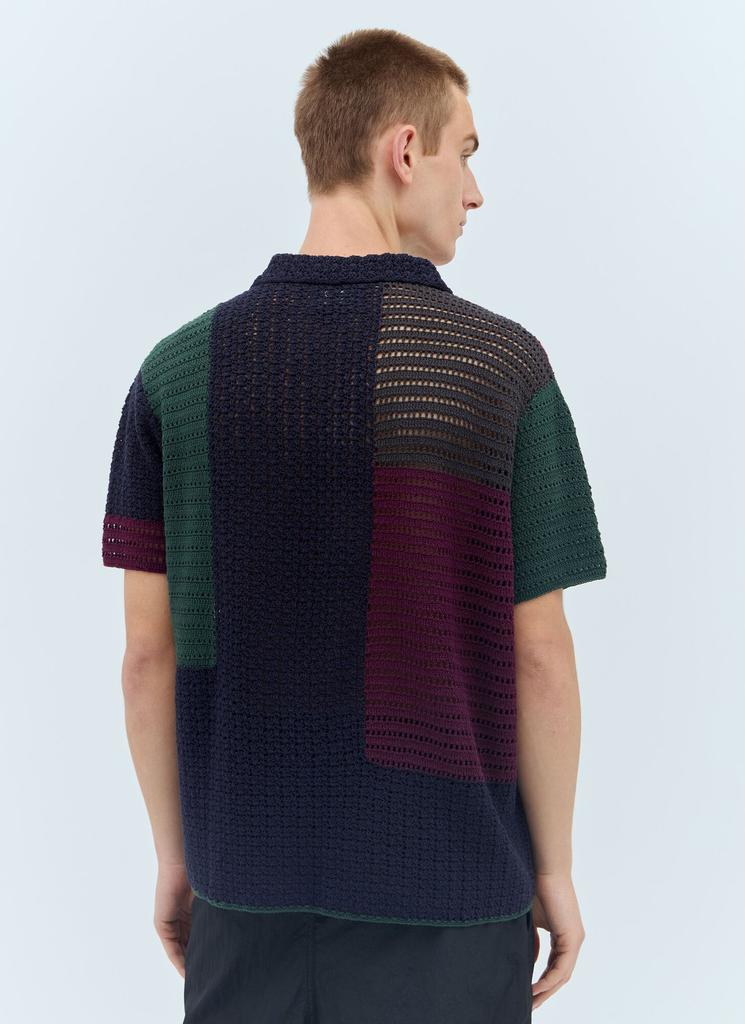 thisisneverthat Thisisneverthat® Patchwork Crochet Shirt