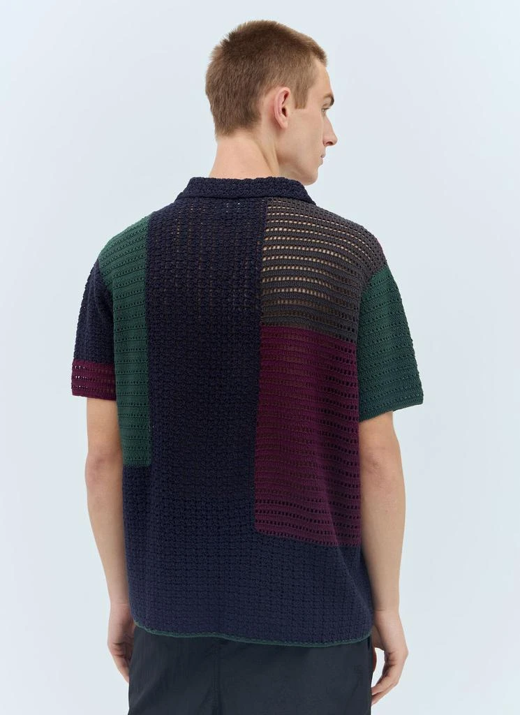 thisisneverthat Thisisneverthat® Patchwork Crochet Shirt 2