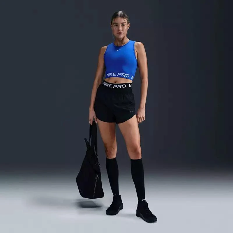 NIKE Nike Women
s Pro Dri-FIT Cropped Tank Top 2