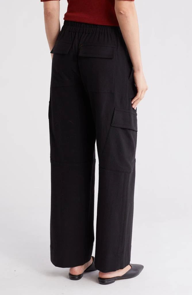 Vince Flannel Wide Leg Cargo Pants 2
