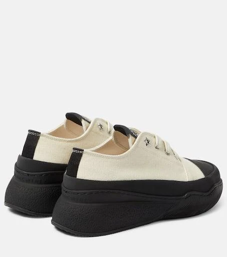 Stella McCartney Loop canvas platform sneakers 3