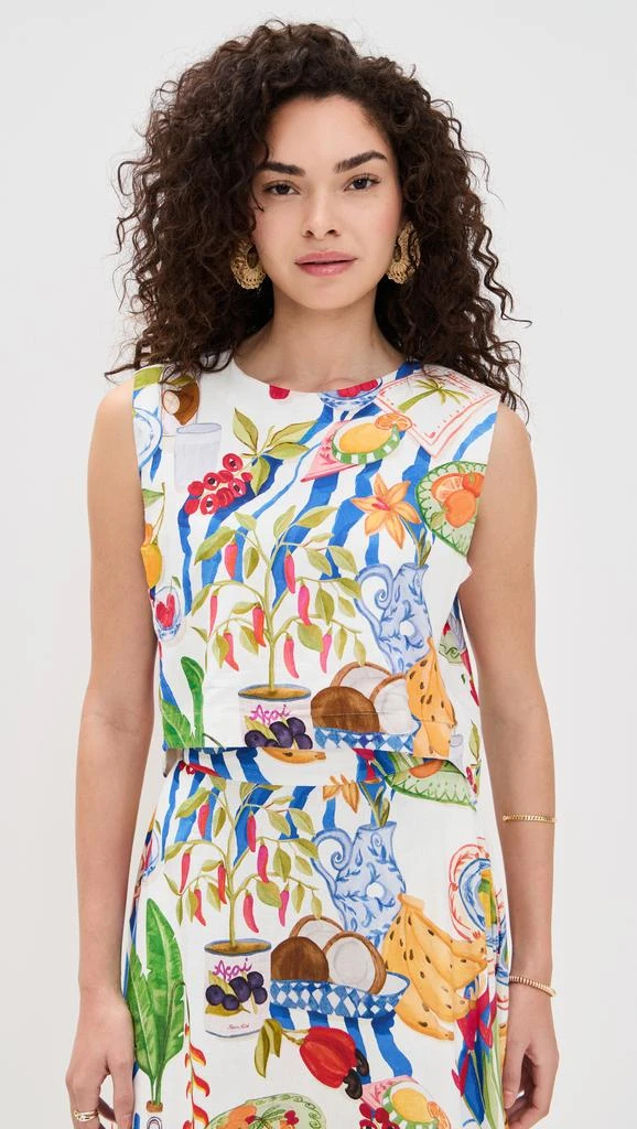 Farm Rio Fresh Table Blouse 6