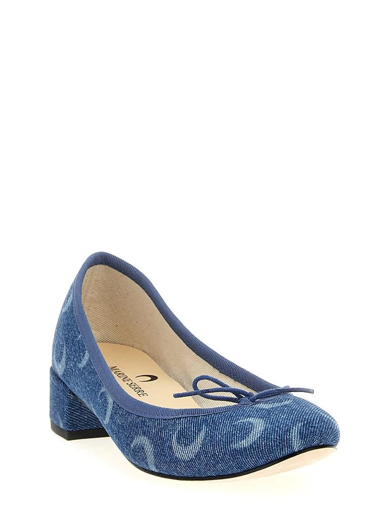 MARINE SERRE camille Ballet Flats  X Repetto 2