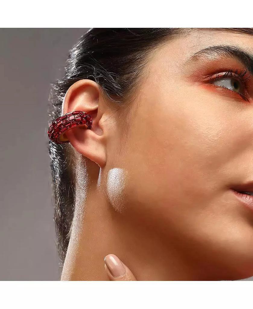 SOHI Women
s The Mirror Cuff Earrings 4