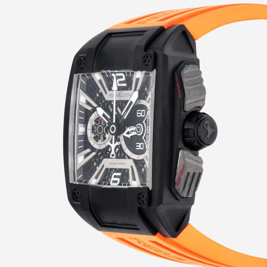 Rebellion Rebellion Re-Volt Chrono Titanium Automatic Men's Watch RB.REV.CH.TB.BK