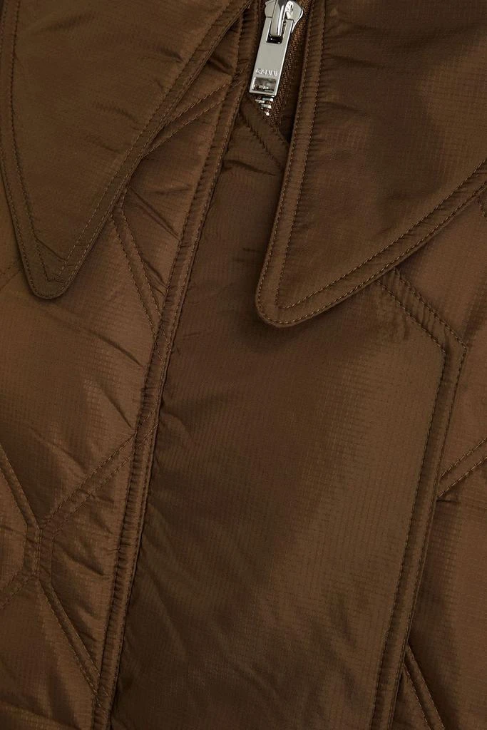 Ganni Quilted ripstop coat 4