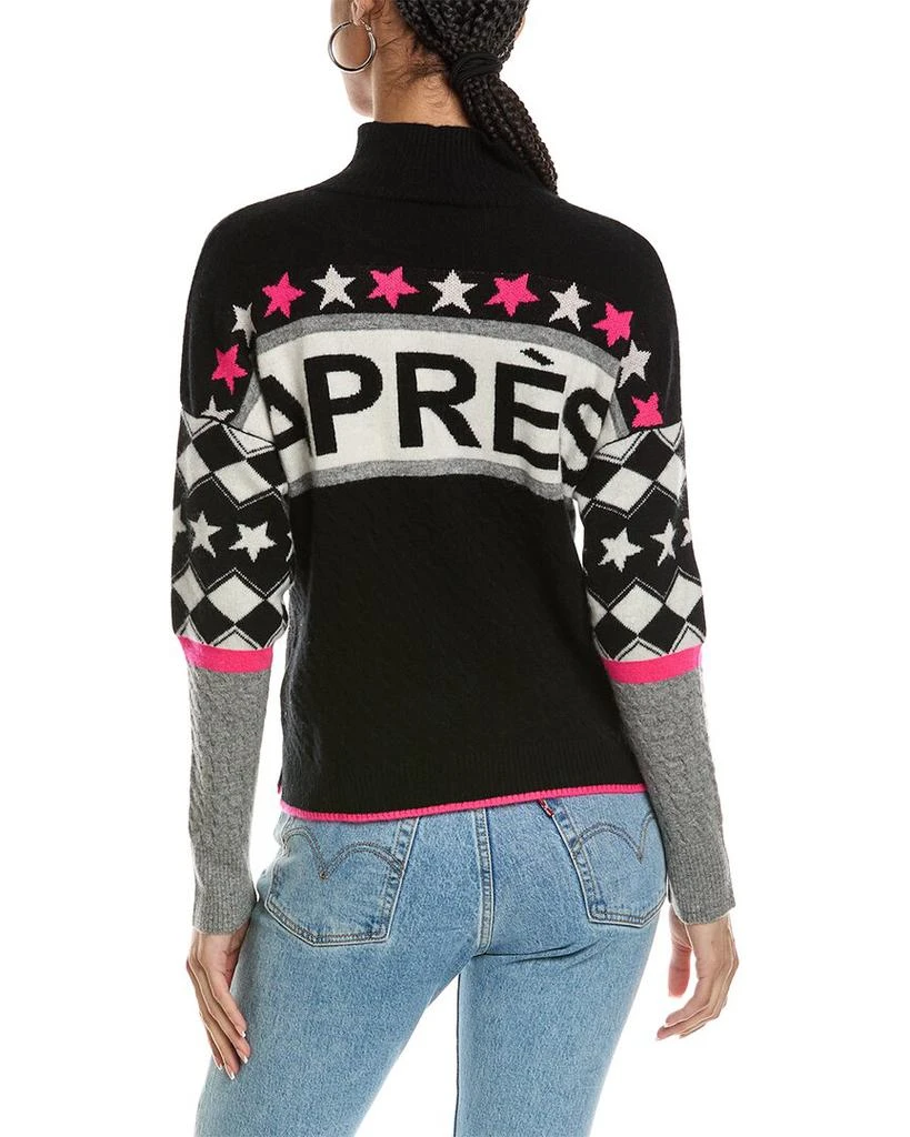 Brodie Cashmere Alpine Ski Mock Cashmere Sweater 2