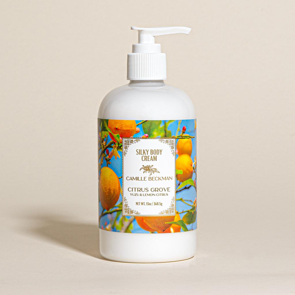 Camille Beckman Silky Body Cream 13oz Citrus Grove