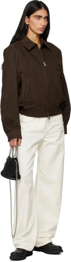 Stella McCartney Black Falabella Popcorn Drawstring Crossbody Bag 4