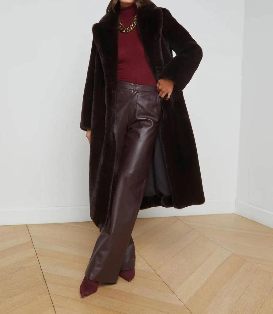 L'Agence L'Agence - Lizbeth Faux Fur Jacket 4