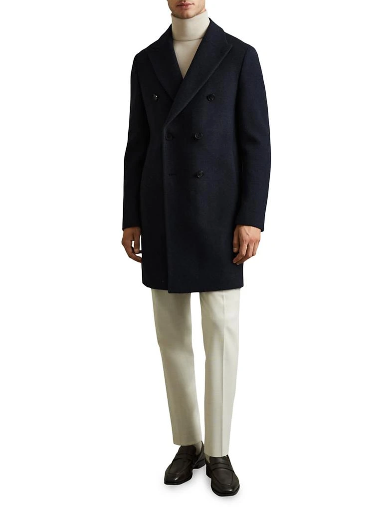 REISS Cliff Wool-Blend Peacoat 2