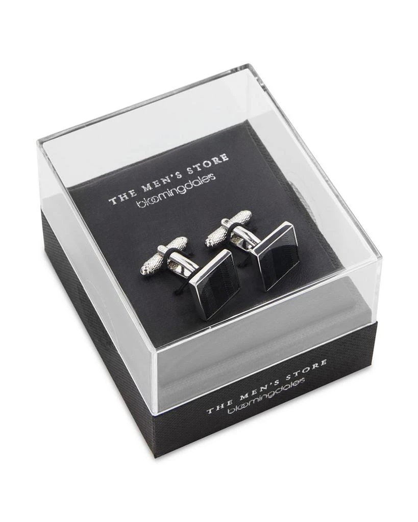 The Men's Store at Bloomingdale's Herringbone Square Cufflinks - Exclusive 2