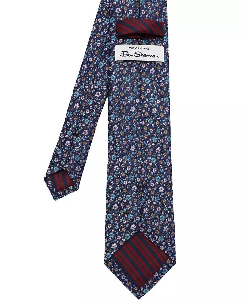 Ben Sherman Men's Ditsy Floral Silk Tie