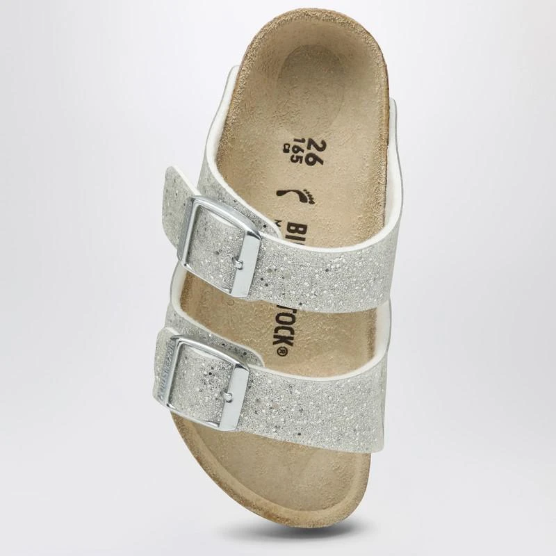 Birkenstock Slide Arizona Cosmic Sparkle White 3