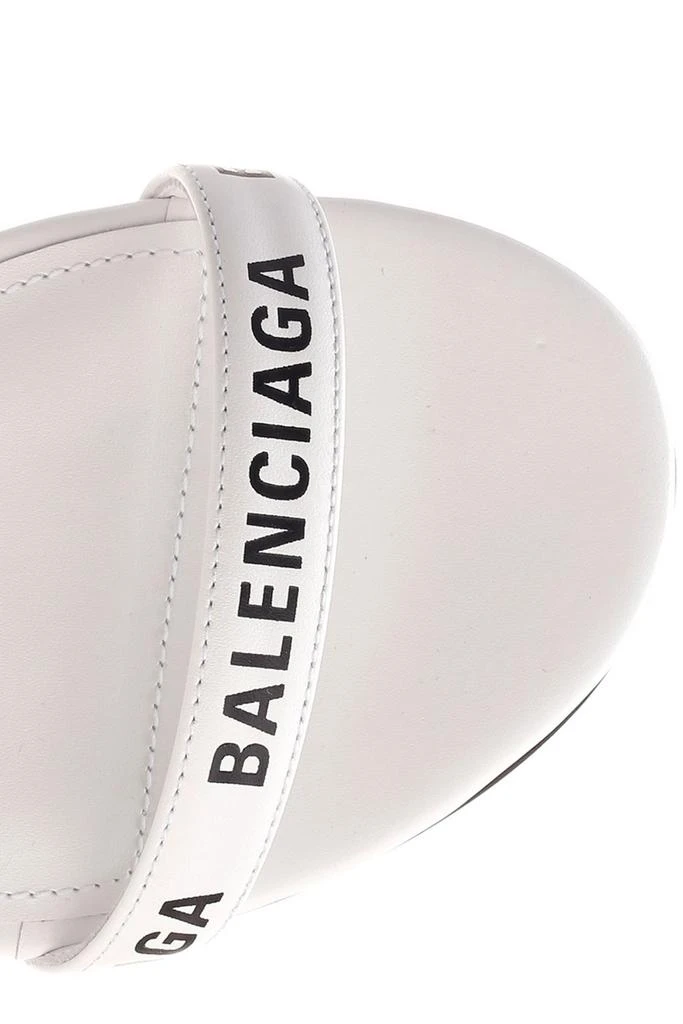 Balenciaga Balenciaga Logo Strap Open-Toe Sandals 4