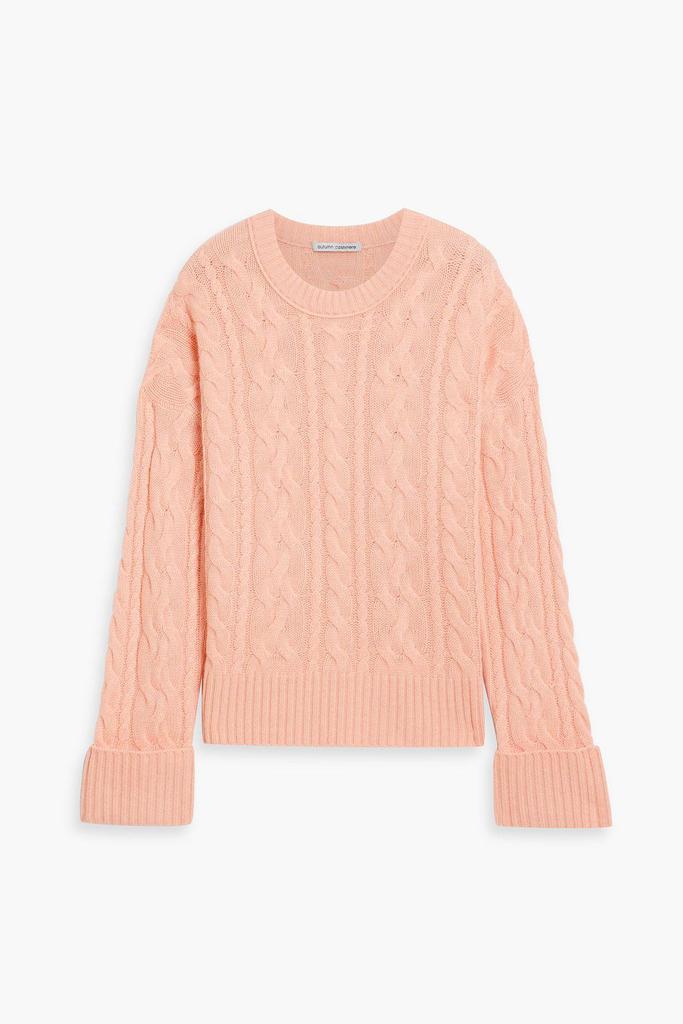 Autumn Cashmere Cable-knit cashmere sweater