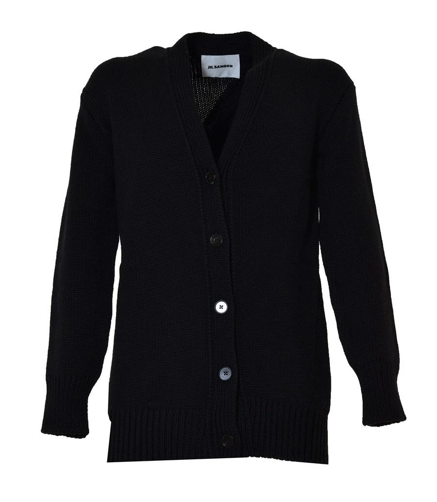 Jil Sander Jil Sander V-Neck Knit Cardigan 1