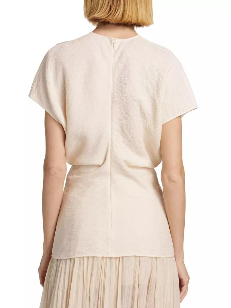 Totême Crinkled Slouch-Waist Top 5