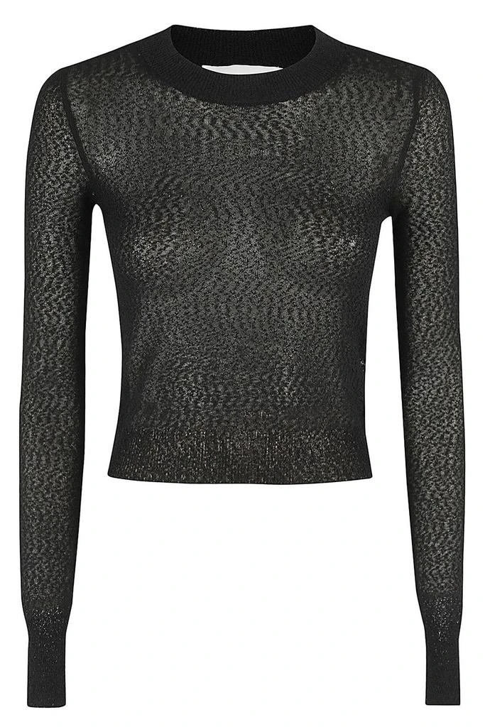 AMI AMI Long-Sleeve Cropped Top 1