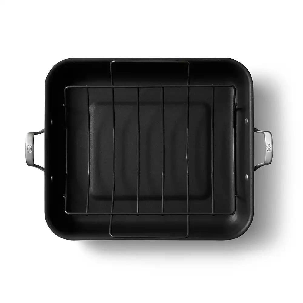 Calphalon Premier Hard-Anodized Nonstick 16" Roasting Pan with Rack
